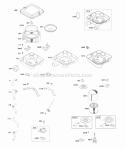 Part Location Diagram of 842258 Briggs and Stratton Duct-Air